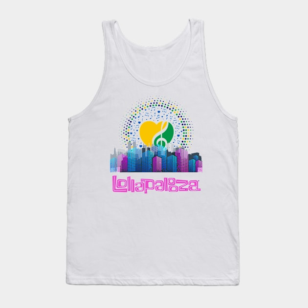 Lollapalooza Tank Top by smkworld